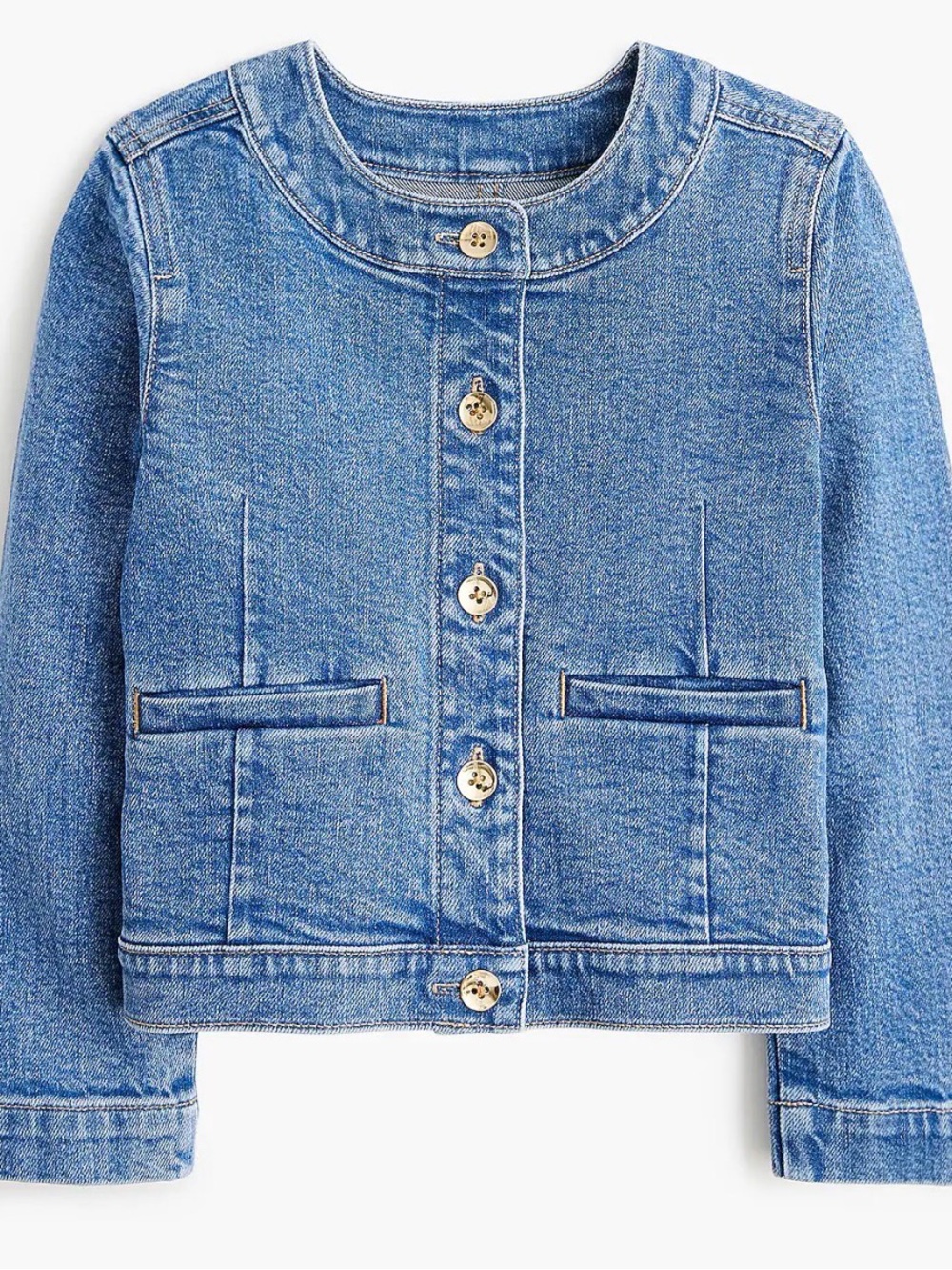 Crewcuts Girls' denim lady jacket (Size 6-7)